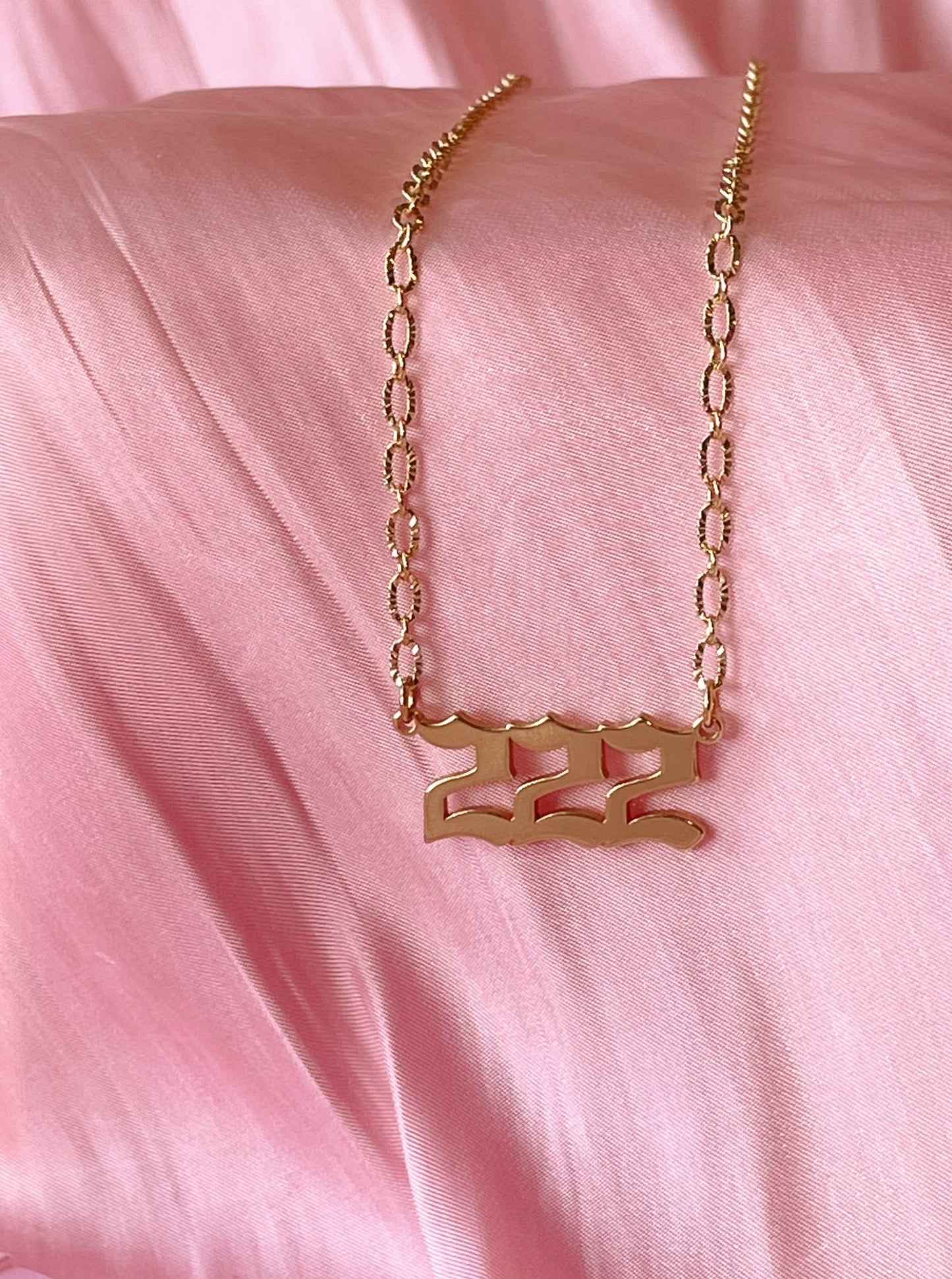 Angel Number Gold-Filled Necklace