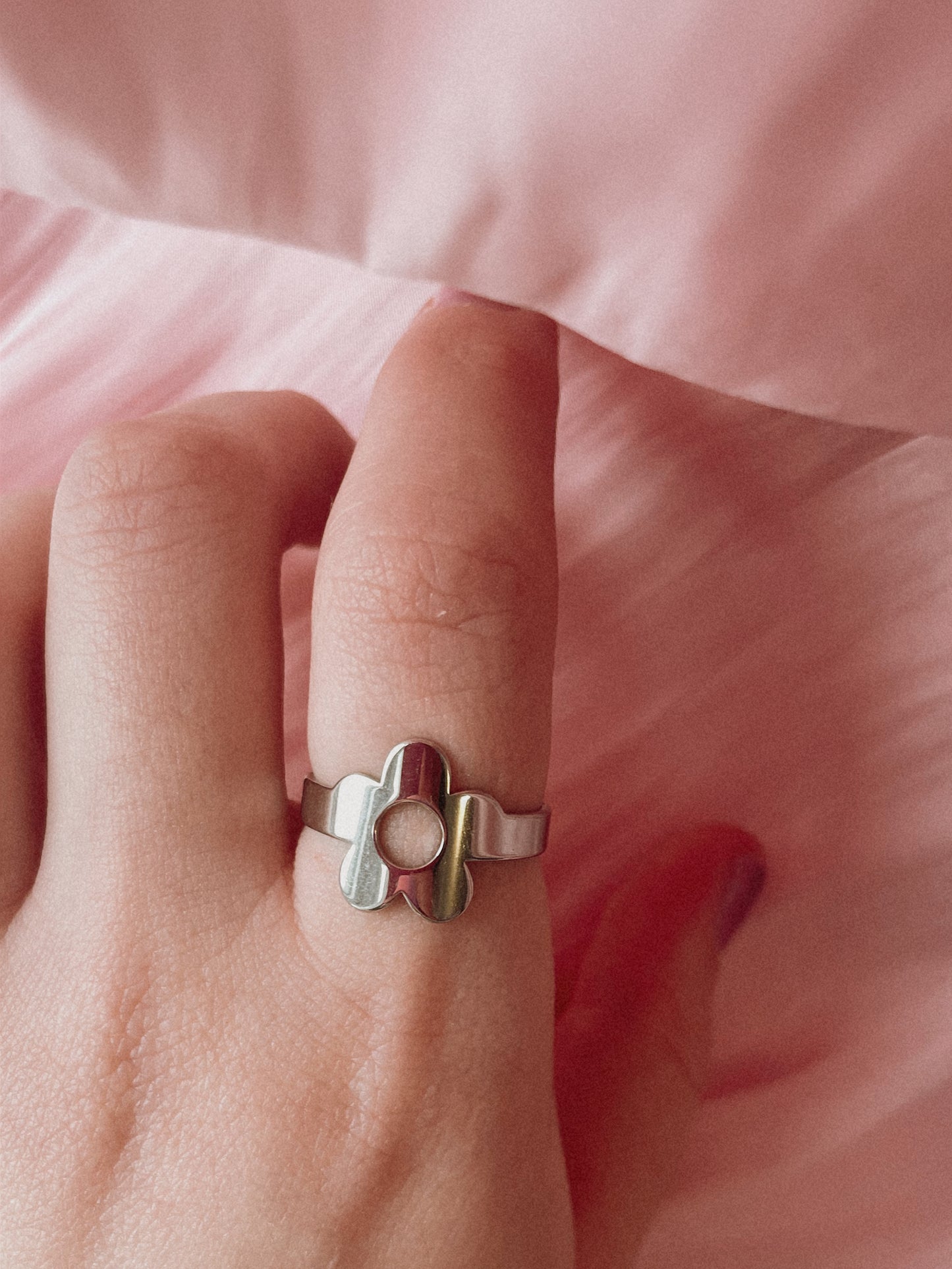 Daisy Girl Ring - Silver